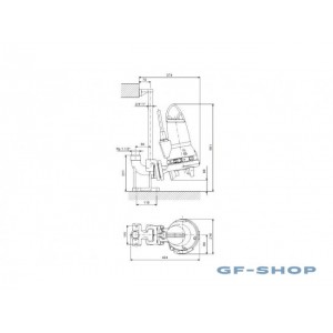 Насос канализационный Grundfos SEG.40.15.2.1.502