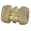 Муфта латунь Ду 15 обжим для нержавеющих труб STAHLMANN SSWL15/150BEF