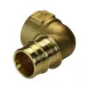 Угольник для PE-X латунь Дн 16х1/2" ВР GX129 Giacomini GX129Y033