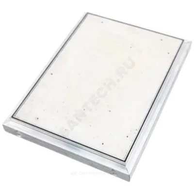 Люк под плитку съёмный алюминий 300х400 CERAMO Эра D3040