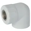 Угольник PP-R комбинированный белый ВР Дн 20х1/2" RTP (РосТурПласт) 10790