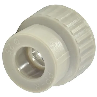 Муфта PP-R комбинированная серая ВР Дн 40х1" VALFEX 10129040Г