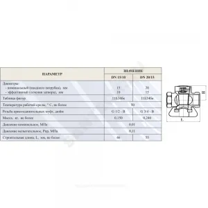 Кран конусный латунь газ 11б34бк Ду 15 Ру0,1 G1/2" ВР стандартопроходной Цветлит ZW30002