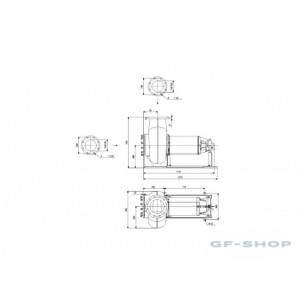 Насос канализационный GRUNDFOS SE1.95.150.185.4.52H.H.Q.N.51D