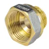 Переход латунь никель реборда Ду 50х32 (2"х1 1/4") ВР/НР 9021 ГОСТ 32585-2013 Aquasfera 9021-12