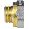 Переход латунь никель реборда Ду 50х32 (2"х1 1/4") ВР/НР 9021 ГОСТ 32585-2013 Aquasfera 9021-12