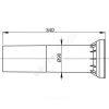 Удлинитель Дн90 Alca Plast M148