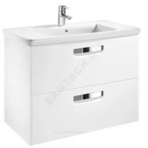 Тумба под умывальник 70 The Gap Original белый глянец Roca ZRU9302878