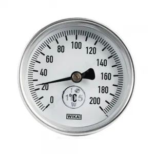 Термометр биметаллический осевой Дк80 200С L=60мм G1/2" A50.10 Wika 36670019