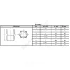 Ниппель прямой чугун Ду 15 (1/2") НР Fittex PLUS