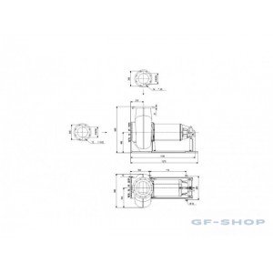 Насос канализационный Grundfos SE2.110.250.200.4.52L.H.EX.51D