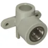 Угольник PP-R комбинированный серый ВР Дн 20х1/2" с креплением VALFEX 10120020Г