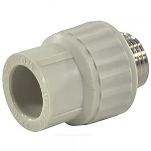 Муфта PP-R комбинированная серая Дн 25х3/4" НР VALFEX 10130025Г