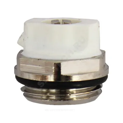 Кран Маевского латунь R90 Ду 8 Ру16 G1/4" НР под отвертку Giacomini R90X001