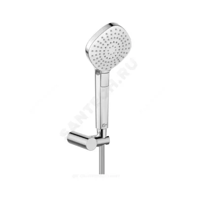 Гарнитур душевой серия IDEALRAIN EVO DIAMOND L3 держатель+шланг+лейка 3 режима струи Ideal Standard B2240AA