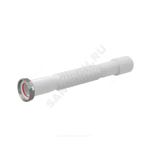 Гофра с гайкой металл 1 1/4"x40 L=340-790мм Alca Plast A740