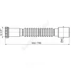 Гофра с гайкой металл 5/4"х40 L=340–790 Alca Plast A740