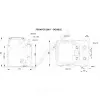 Ёмкость для КНС FEKAFOS DOUBLE 280 л 2" DAB 60163426