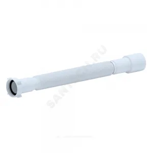 Гофра с гайкой 1 1/2"x40/50 L=541-1371мм АНИ Пласт К116