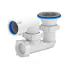 Сифон для поддона регулируемый 1 1/2''x40 выпуск с нержавеющей решёткой D=70мм АНИ Пласт E210
