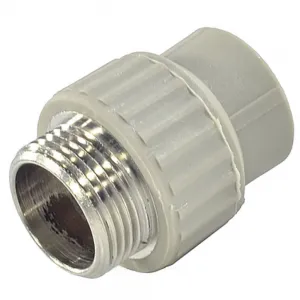 Муфта PP-R комбинированная серая Дн 40х1" НР VALFEX 10130040Г