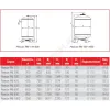 Бак расширительный мембранный Flexcon RM для отопления 500 л 10 бар Flamco 26066RU