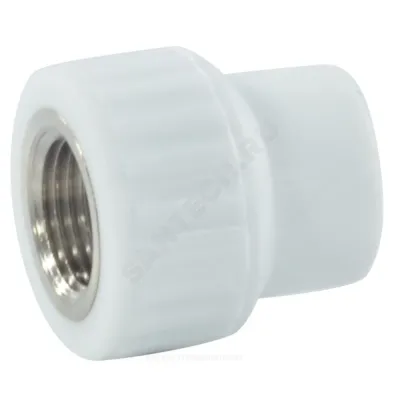 Муфта PP-R комбинированная белая ВР Дн 32х1" VALFEX 10129032