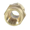 Муфта латунь Ду 15х3/4" обжим/ВР для нержавеющих труб STAHLMANN SSFL1503/4BEF