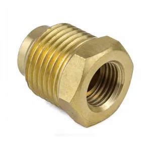 Клапан отсечной латунь 5009 G1/4"х1/2" ВР/НР для манометра/термоманометра Aquasfera 5009-01