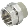 Муфта PP-R комбинированная разъемная серая ВР Дн 20х1" RTP (РосТурПласт) 15799