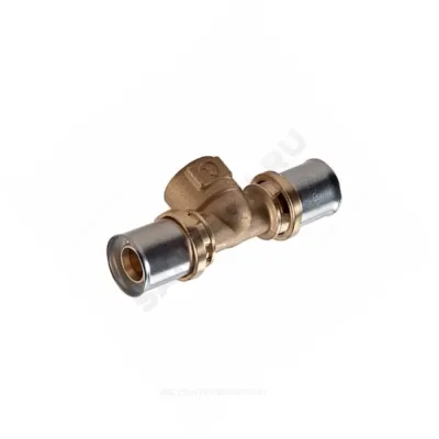 Тройник МП/PE-X латунь пресс Дн 32х1"х32 ВР RM154 Giacomini RM154Y059