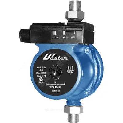 Насос повысительный WPA 20-120 PN10 1x230В/50Гц с гайкой Wester 0-18-0080