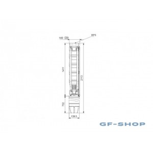 Насос скважинный Grundfos SP 46-10 Rp3 6"3X380-415/50 15kW