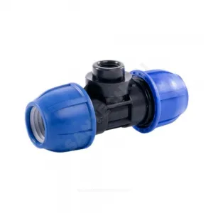 Тройник компрессионный ПЭ Дн 32х1/2"х32 ВР Ру16 RTP (РосТурПласт) 14532