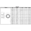 Футорка чугун Ду 32х15 (1 1/4"х1/2") НР/ВР Fittex PLUS