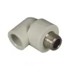 Угольник PP-R комбинированный серый НР Дн 32х3/4" RTP (РосТурПласт) 11055