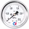 Манометр гидрозаполненный ТМ-320Т.10 осевой Дк63мм 0-1,6 МПа G1/4" глицерин Росма 00000026323