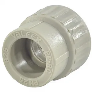 Муфта PP-R комбинированная серая Дн 25х3/4" ВР VALFEX 10129025Г