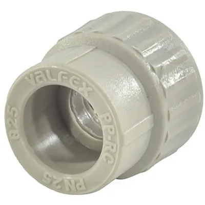 Муфта PP-R комбинированная серая ВР Дн 32х3/4" VALFEX 10129132Г