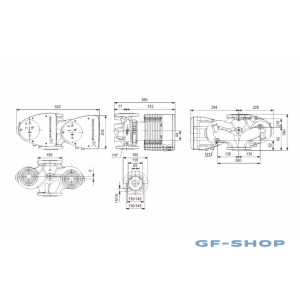 Насос циркуляционный Grundfos MAGNA1 D 65-60 F 340