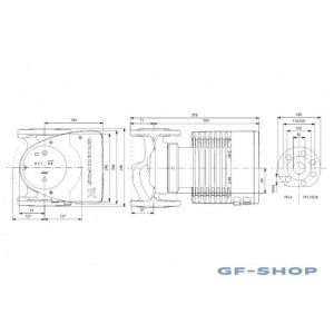 Насос циркуляционный Grundfos MAGNA1 50-40 F