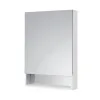 Шкаф зеркальный The Gap 60 белый глянец с подсветкой Roca ZRU9302885