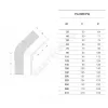 Отвод спигот ПЭ100 SDR11 Дн 75х45гр Ру16 EUROSTANDARD 2010150075