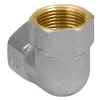 Угольник латунь никель Ду 25 (1") ВР/ВР 9001 ГОСТ 32585-2013 Aquasfera 9001-03