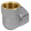 Угольник латунь никель Ду 25 (1") ВР/ВР 9001 ГОСТ 32585-2013 Aquasfera 9001-03