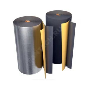 Рулон вспененный полиэтилен BLACK STAR DUCT 8/1,0-12 Тмакс=95°C самоклеящийся черный Energoflex EFXR08112BSDUC