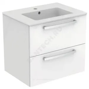 Тумба под умывальник Tempo 61 белый лак глянцевый Ideal Standard E3240WG