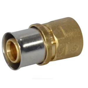 Муфта МП латунь пресс Дн 16х1/2" ВР RM109 Giacomini RM109Y033