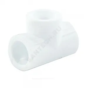 Тройник PP-R белый Дн 50 PRO VALFEX 10111050-PRO