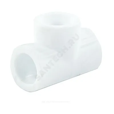 Тройник PP-R белый Дн 40 PRO VALFEX 10111040-PRO